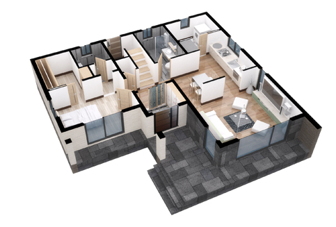 30평형 조감도 사진